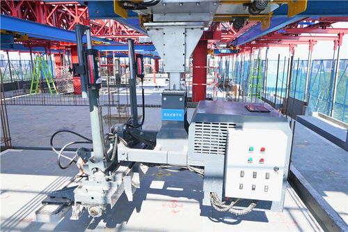 天蟬 來(lái)了 山東省首臺(tái)套住宅施工機(jī)器人系統(tǒng)在青島落地應(yīng)用