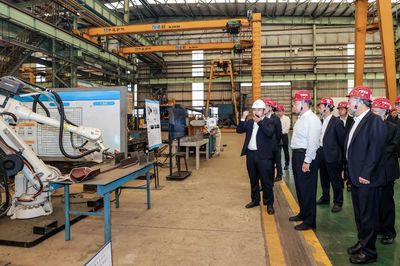 鄭學(xué)選赴廣東調(diào)研集團(tuán)創(chuàng)新業(yè)務(wù)發(fā)展，重點(diǎn)關(guān)注會(huì)展服務(wù)轉(zhuǎn)型升級(jí)